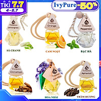 Tinh Dầu Nguyên Chất Treo Xe Hơi, Treo Phòng Gia Đình| Tự Chọn Mùi, Có Kiểm Định Chất Lượng| Tinh Dầu TIDAMO Treo Thơm Phòng, Khử Mùi Xe Hơi, Thư Giản và Đuổi Muỗi