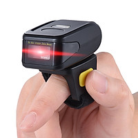 Portable Handheld Bluetooth Wireless Ring Finger 1D Barcode Scanner Reader Support for windows XP 7.0 8.0 10 system for
