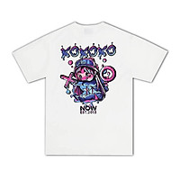 Áo Thun Tay Lỡ Unisex Form Rộng N.ow SG 2 Mẫu - Áo Phông Unisex Chất Cotton AT012