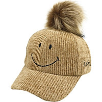 Toddlers Adjustable Sun Protection Boys Girls Children Smile Print Caps Hats Casual Ball Design Visors