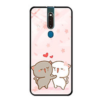 Ốp Lưng Kính Cường Lực cho Oppo F11 Pro - 0509 LOVELY05 - Hàng Chính Hãng