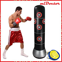 Vỏ Trụ Đấm Bốc Tự Cân Bằng Cao Cấp – Kèm Bộ Bơm Hơi – Chính Hãng miDoctor – Trụ Đấm Bốc Tự Cân Bằng - mi01