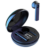 Tai Nghe Bluetooth Nhét Tai Thiết kế sáng tạo thời trang tai nghe không dây mini có hộp sạc cảm ứng vân tay màn hình led - Hàng Chính Hãng PKCB