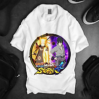 Áo thun Nam Nữ Không cổ NARUTO_SASUKE LỤC ĐẠO MSOP-26 mẫu mới cực đẹp, có size bé cho trẻ em / áo thun Anime Manga Unisex Nam Nữ, áo phông thiết kế cổ tròn basic cộc tay thoáng mát