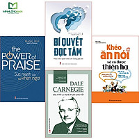 Sách: Combo Đắc Nhân Tâm Trong Giao Tiếp( Khéo Ăn Nói + Sức Mạnh Của Sự Khen Ngợi + Bí Quyết Đọc Tâm + Bậc Thầy Của Giao Tiếp)