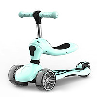 Children's Scooter With Four Wheel Sitting 1-2-6-8 Years Old Two In One Scooter Baby Scooter Foldable Scooter Colorful
