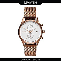 Đồng hồ Nam MVMT dây thép không gỉ 42mm - Voyager D-MV01-RGM