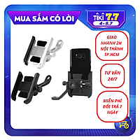 Giá đỡ kẹp điện thoại S500 dành cho xe máy, xe mô tô siêu cứng, chống trộm, chống rung lắc, tháo lắp dễ dàng - Giao màu ngẫu nhiên - Hàng chính hãng
