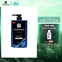 Dầu Gội Cao Cấp Cho Nam Romano Force (650g)