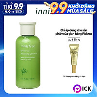 Sữa Dưỡng Ẩm Trà Xanh Đảo Jeju Innisfree Green Tea Balancing Lotion Ex (160ml)