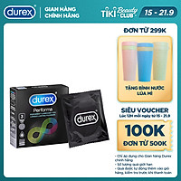 Bao cao su Durex Performa 3 bao