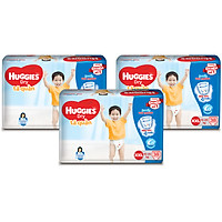 Combo 3 Gói Tã Quần Huggies Dry Gói Đại XXL38 (38 Miếng)