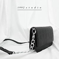 Túi xách nữ/ 1992 s t u d i o/ LOVELL BAG/ túi xách màu đen đơn giản