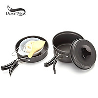 Bộ nồi dã ngoại cho 1-2 người Desert&Fox DS-200 Camping Cookware Pots Set