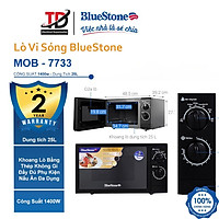 Lò vi sóng Bluestone MOB-7733 25 lít - Công Suất 1400W - Hàng Chính Hãng