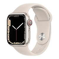 Đồng Hồ Thông Minh Apple Watch Series 7 GPS + Cellular (4G) Aluminum Case With Sport Band (Viền Nhôm & Dây Cao Su) - Hàng Chính Hãng