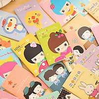 Sổ Tay Sổ Ghi Chép Mini Hàn Quốc Cute (Mẫu Ngẫu Nhiên)
