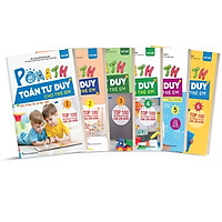 Sách - Combo Pomath Toán Tư Duy Cho Trẻ Em (Tập 1 - 6)