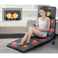 Đệm Massage Toàn Thân SK002 , Có Hồng Ngoại Tăng Hiệu Qủa Massgae - Phiên bản cao câp với bộ điều khiển tiếng anh