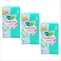 Combo 3 Gói BVS Laurier Fresh & Free Ban Ngày Siêu Mỏng (22cm-20M)