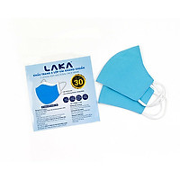 Bộ 3 Khẩu Trang Vải Kháng Khuẩn 2 Lớp LAKA Chống Mùi, Bụi Và Vi Khuẩn Bảo Vệ Sức Khỏe