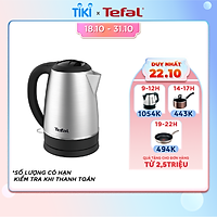 Bình đun siêu tốc Tefal KI800D68 - 1.7L - inox - Hàng chính hãng