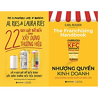 Combo Về Thương Hiệu Và Nhượng Quyền ( 22 Quy Luật Bất Biến Trong Xây Dựng Thương Hiệu + Nhượng Quyền Kinh Doanh ) (Quà Tặng: Cây Viết Galaxy )
