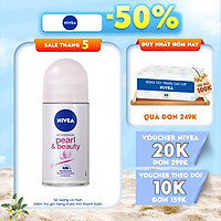Lăn Ngăn Mùi NIVEA Pearl & Beauty Ngọc Trai Quyến Rũ (50ml) - 83735