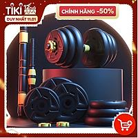 Tạ Tay + Tạ Đẩy kết hợp (2 in 1), 40kg bộ sản phẩm
