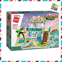 Bộ Đồ Chơi Xếp Hình Thông Minh Lego Cho Bé Gái Qman 316 Mảnh Ghép 3 Mẫu Biến Đổi Kỳ Nghỉ Biến Hình 4804