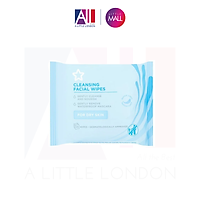 Giấy tẩy trang Superdrug Cleansing Facial Wipes - 25 tờ
