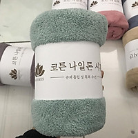 Khăn tắm lông cừu siêu mềm hàn quốc 60x120cm, khăn bông tắm xuất dư mềm mịn, siêu thấm nước, hàng xuất dư