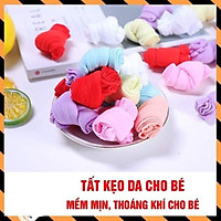 Set 5 đôi tất kẹo tất da chân cho bé(dùng được cho bé sơ sinh)