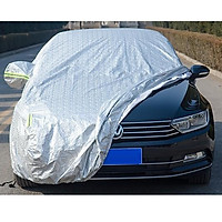 Bạt phủ xe ô tô dành cho xe hơi, 3 lớp tráng nhôm cách nhiệt, chống nắng, xước, cháy