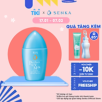 Kem Chống Nắng Dạng Sữa Senka Perfect UV Milk SPF 50+, PA++++ 41095 (40ml)