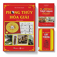 Sách - Combo 3 cuốn: Phong thủy thực hành ứng dụng đ/s kinh doanh vp; Phong thủy hóa giải; Phong thủy cát tường