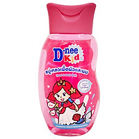 Dung Dịch Tắm Gội Toàn Thân Cho Bé Trên 3 Tuổi D-nee - Chai 200ml (Hồng)