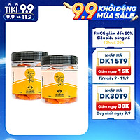 COMBO SIÊU TIẾT KIỆM - 2 Hũ Mơ Vàng Sấy Dẻo DK Harvest nhập khẩu chính hãng - 250g