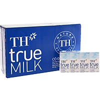 THÙNG 48 HỘP - Sữa TH True Milk có đường 180ml