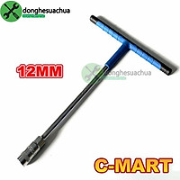 Tay chữ T C-MART F0091-12 12mm cán bọc nhựa mềm