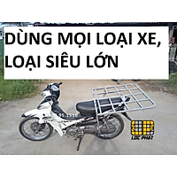 Baga giá chở hàng xe máy đa năng loại siêu lớn r80.d80cm dùng cho xe Ga & xe Số