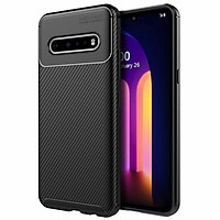 Ốp lưng LG V60 chống sốc vân carbon Auto Focus - Hàng nhập khẩu