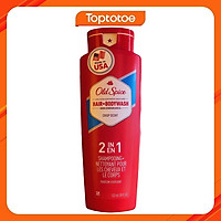 Sữa Tắm Gội Toàn Thân Cho Nam Old Spice Hair & Body Wash 532ml