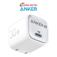 Cốc sạc Anker Zolo 1Type-C 30W PIQ 3.0 A2698 - Hàng chính hãng