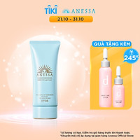 Kem chống nắng dạng gel dịu nhẹ cho da nhạy cảm và trẻ em Anessa Perfect UV Sunscreen Mild Gel SPF 35 PA+++ 90g