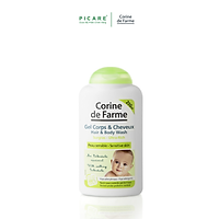 Gel Tắm Gội Cho Bé Corine de Farme Hair & Body Wash 250ml