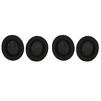 2 Cặp Tai Nghe Ốp Lưng Mút Dành Cho Tai Nghe Sony MDR ZX750bn Đen