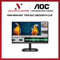 Màn hình AOC 24B2XHM/74 (23.8inch/FHD/VA/75Hz/6ms/250nits/HDMI+VGA) - Hàng Chính Hãng
