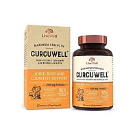 CurcuWell - Curcumin and Boswellia Blend | Maximum Strength Joint, Body and Cognitive Support - 30 Day Supply