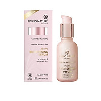 Serum dưỡng sáng da Active Brightening Serum Living Nature 30ml